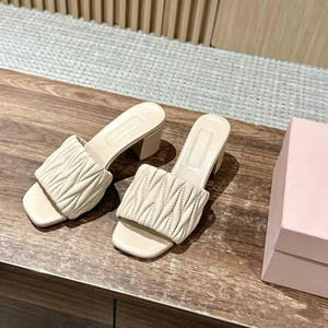 Zapatos de Diseñador de Lujo, Cómodos y Versátiles, de Cuero Genuino, con Punta Abierta, Estilo Coreano, para Primavera, Verano, Otoño e Invierno - Product Image 4