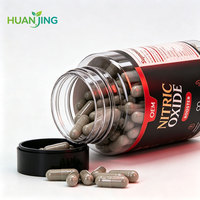 Complément d'oxyde nitrique 60 capsules pour une circulation sanguine saine et une performance athlétique améliorée, OEM, marque privée, vente en gros
