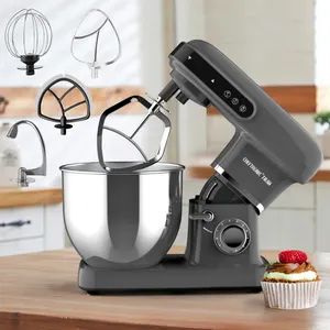 Electrodomésticos de cocina 10L Mezclador de alimentos Impastatrice Planetaria 10 Litri Professionale-Mezclador espiral de crema de pastel de masa con pantalla Led