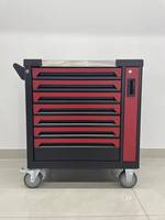 Chariot d'atelier personnalisable en acier inoxydable pour outils de réparation automobile, 200 pièces, outils de mécanicien, conception moderne, support OEM