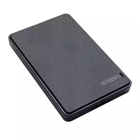 Garanzia di un anno da 2.5 pollici SATA a USB 3.0 custodia per disco rigido esterno custodia protettiva in plastica per server