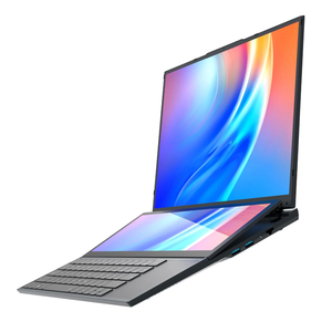 แล็ปท็อปจอคู่ 16 นิ้ว LCD + จอสัมผัส 14 นิ้ว <span class=keywords><strong>Core</strong></span> <span class=keywords><strong>I7</strong></span> 9750H แรม 16GB <span class=keywords><strong>Zenbook</strong></span> Duo แล็ปท็อปเกมมิ่งโน้ตบุ๊ก - Product Image 1