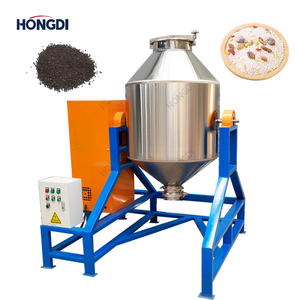 Mélangeur à double cône de 300 kg en acier inoxydable pour poudres, machines de mélange pour produits chimiques, aliments et matériaux secs - Product Image 2