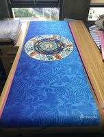 Tapis de yoga en suède et caoutchouc écologique, antidérapant, pliable, avec logo personnalisé et sac de transport pour Pilates et fitness à domicile (vente en gros)