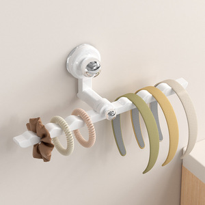 Hairband Storage Rack Wall Mounted Foldable Multi Purpose No Drill For Kids Hair Ties Accessories Headbands Jewelry Organizer - Product Image 3