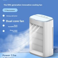 Ventilateur de refroidissement portable exclusif transfrontalier 11-en-1 : mini brumisateur, humidificateur et climatiseur de bureau