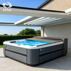 Couverture de <span class=keywords><strong>piscine</strong></span> automatique à lames en aluminium légère, installation facile, durable, <span class=keywords><strong>volet</strong></span> <span class=keywords><strong>électrique</strong></span> rétractable, prix de gros usine - Product Image 3