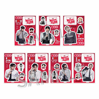 Figurine créative KPOP ARIRANG pour groupe de garçons, JIN JIMIN SUGA J-HOPE V, avec panneau détachable amusant, support de 12,5 cm, cadeau pour fans RM JK