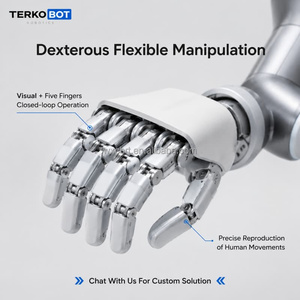 TERKOBOT ATOM Max, <span class=keywords><strong>Robot</strong></span> Humanoide Bípedo de Tamaño Completo, 41DOF, Carga Útil de 7 kg, IA Incorporada, <span class=keywords><strong>Robot</strong></span> de Servicio Industrial <span class=keywords><strong>con</strong></span> <span class=keywords><strong>Control</strong></span> <span class=keywords><strong>Remoto</strong></span> MR - Product Image 5