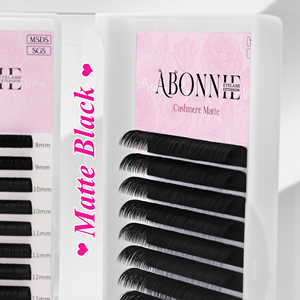 Abonnie Lash Supplies Cil <span class=keywords><strong>Bouquet</strong></span> Plateaux de <span class=keywords><strong>cils</strong></span> Extensions de <span class=keywords><strong>cils</strong></span> en cachemire à base fine Effet éventail Extensions de <span class=keywords><strong>cils</strong></span> effet beurre - Product Image 2
