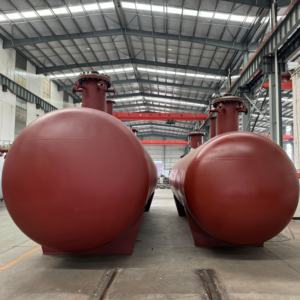 Réservoir de stockage de <span class=keywords><strong>GPL</strong></span> souterrain horizontal de 12,5 tonnes 25cbm 25000 litres pour station de ravitaillement - Product Image 2
