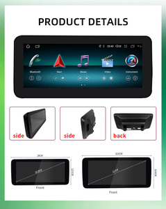 Android Autoradio Pemutar Multimedia Mobil dengan GPS Terintegrasi, Dudukan Dashboard 128G untuk Mercedes-Benz C-Class (W204/W205/S204/S205) - Product Image 6