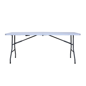 <span class=keywords><strong>Tavolo</strong></span> da Ufficio Pieghevole Tuoye 8 Piedi Rettangolare con <span class=keywords><strong>Gambe</strong></span> Pieghevoli - Product Image 3
