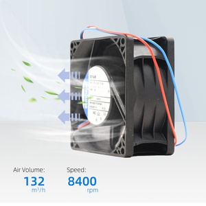 Ebmpapst 8214JN 80x80x38มม. 24V DC 10.8W 78CFM 8400RPM โมดูลทำความเย็นไฟฟ้าโมดูลพัดลมระบายความร้อน8214JNR - Product Image 3