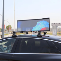 Pantalla LED de Doble Cara a Todo Color para Exteriores P2.5 P3.076 P4, Letrero para Techo de Taxi, Pantallas Publicitarias para Autos