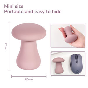 Hete Verkoop Zachte Siliconen Paddestoel Vorm Mini Vibrator Seksspeeltjes Voor Vrouw Massage Volwassen Speelgoed Voor Meisje Vagina - Product Image 6