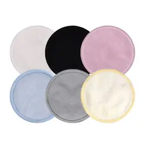 Hete Verkoop Wattenschijfjes Herbruikbare Make-Up Bamboe Wasbare Make-Up Remover Pads