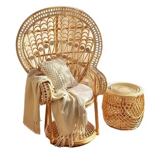 Minimalist Waterproof Lightweight Rattan Wicker Comfortable <b>Chair</b> Indoor Outdoor Bedroom Warehouse School Leisure Furniture - Product Image 3