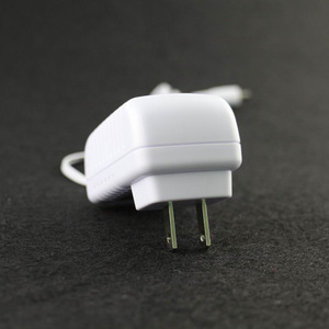 <b>12V</b> 2A US Standard White Power <b>Adapter</b> Wall Mounted Switching Supply 0.5M Cable Natural Cooling Constant Pressure - Product Image 2