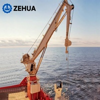 Grue de pont marine télécommandée sans fil à flèche télescopique 5 t 10 t 20 t 30 t 50 t 70 t