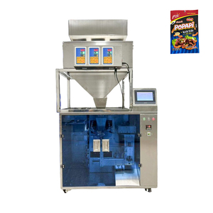 Machine de remplissage et d'emballage compacte pour pesticides et crevettes, équipement d'emballage rotatif automatique - Product Image 1