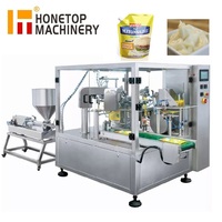 Machine de capsulage de remplissage de poche de bec de haute qualité Doypack liquide machines de fabrication pour les idées de petites entreprises