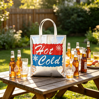 Sac isotherme de livraison, sac isotherme en aluminium de qualité alimentaire, garde au chaud et au froid pour les plats à emporter et la livraison