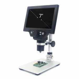 Microscopio <span class=keywords><strong>digital</strong></span> de amplificación continua <span class=keywords><strong>G1200</strong></span>, herramienta de grabado de 1080P, 7 pulgadas, con pantalla lcd - Product Image 1
