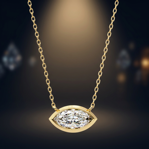 Colgante de Oro Sólido de 18K con Diamante Cultivado en Laboratorio de 0.68ct, Tonos de Oro Amarillo/Rosa/Blanco, Certificado IGI, Colgantes y Dijes de Diamantes Premium - Product Image 3