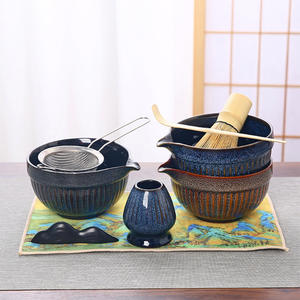 プライベートラベル日本の抹茶セット注ぎ口チャワンと天然竹ウイスキー - Product Image 4