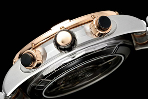 Reloj Cronógrafo Automático Mecánico para Hombre, Color Dorado, Indicador de Reserva de Energía, Reloj de Negocios Multifuncional - Product Image 5