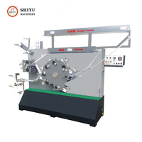 Machine d'impression d'étiquettes de soin de lavage de vêtements de 5 6 7 8 couleurs/Machine d'impression automatique d'étiquettes de ruban de satin de tissu Flexo