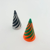 Vente chaude 3D Imprimé Impossible Cône Jouet Fidget Fidget Soulagement Du Stress Jouets Pyramide Fidget Jouet