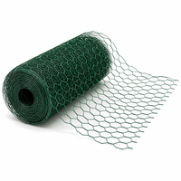 Grillage hexagonal en PVC SSX SX-6145 de calibre 12 pour cages à lapins, vente en gros, directement de l'usine, services de découpe et de tissage offerts