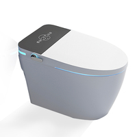 Radar infrarouge pied Induction salle de bain chauffage intelligent toilette intelligente céramique S piège siphonique siège de toilette toilette