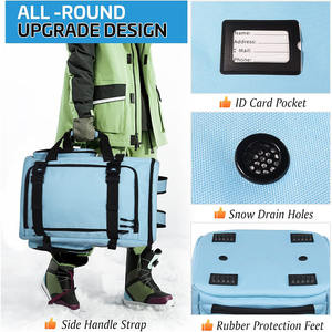 Sac à dos d'extérieur en polyester 600D grande capacité pour chaussures de ski, casque et vêtements – Organisateur - Product Image 6