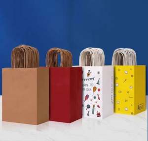 Sac en papier kraft recyclable personnalisé de grande taille pour l'emballage alimentaire, écologique et durable - Product Image 1