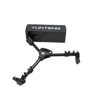 Support de trépied professionnel YT900 avec base à 3 roues, accessoires pour appareil photo, support de poulie à 3 roues, trépied pliable avec roulettes pour photographie, glissière robuste pour trépied.