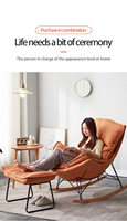 Canapé moderne simple pour adulte avec balcon Canapé paresseux imperméable et pliable pour la maison Chaise berçante Pouf Canapés pour les loisirs