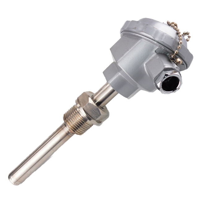 High Accuracy 4-20ma Transmitter Probe Type Thermocouple Temperature Sensor for Coolant Hot Water Industrial Water OEM ODM