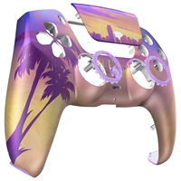 Coque de remplacement personnalisée pour manette PS5 avec pavé tactile, coque de manette de jeu DIY pour PS5