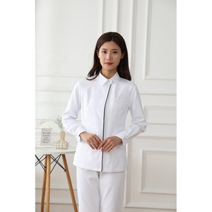 A buon mercato Uniformi Infermieristiche <span class=keywords><strong>Medico</strong></span> <span class=keywords><strong>Abbigliamento</strong></span> Top e Pantaloni Delle Donne Infermiere Ospedale Uniforme di Cotone Poliestere di Cura Scrub Uniformi - Product Image 1