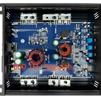 Lanbo Remote 1d araba amplifikatör 600W RMS sınıf D Mono alt Amp uzaktan bas kontrolü ile