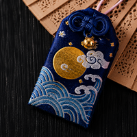 Fabricante de Omamori, Bolsa de Amuletos de Buena Suerte, Omamori Bordado, Amuletos Personalizados de la Suerte con Oración y Deseo Japonés