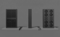 W-TEL DC Compact Mini Wall para Refrigeración de Gabinetes de Computación en el Borde, Bomba de Alta Eficiencia, 70KW de Capacidad de Refrigeración, Modular, Ahorro de Espacio