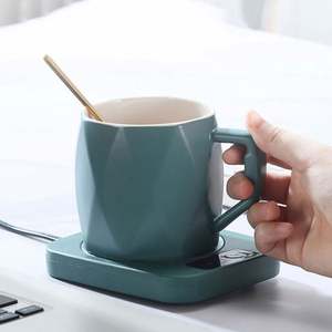 Chauffe-tasse électronique USB intelligent et écologique en acier inoxydable avec température constante et anti-corrosion pour la maison et le bureau - Cadeau - Product Image 5