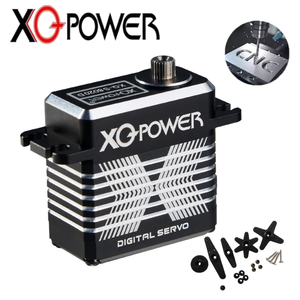 Servo XQ-Power 7.4V 20kg.cm con Encoder Magnético 210, Eje Único, Engranaje Metálico Doble de Acero, para Brazo Robótico Inteligente, Dron DIY - Product Image 1