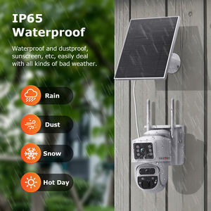 كاميرا شمسية لاسلكية مزدوجة 4G AOV our تسجيل كامل الوقت في الهواء الطلق IP65 6MP HD كاميرا AI للكشف عن الحركة - Product Image 6