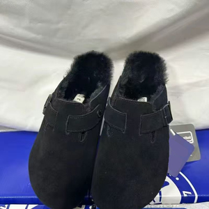 Birkenstocks de conception originale pour mules, sabots unisexes, semelle en liège souple, soutien de la voûte plantaire, <span class=keywords><strong>chaussures</strong></span> en cuir respirantes et légères - Product Image 4