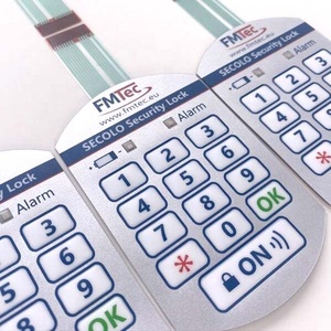 Bàn Phím Màng In Tự Làm Theo Yêu Cầu Của Nhà Máy Bàn Phím Cong Bàn Phím Điện Có Nút In - Product Image 1